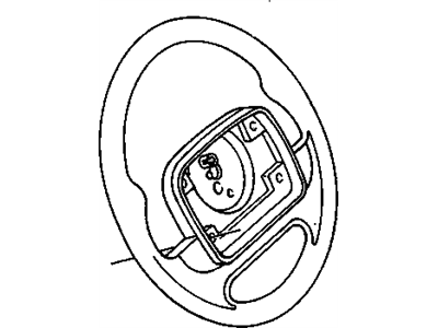 GM 17997241 Steering Wheel