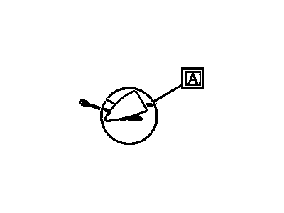 GM 22804402 Base Assembly, Radio Antenna