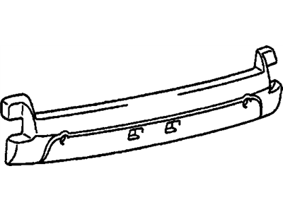 GM 88970452 Absorber,Rear Bumper Fascia Energy