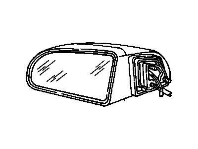 1990 Buick Riviera Side View Mirrors - 20726067