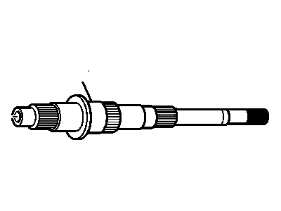 GM 89048331 Shaft,Main