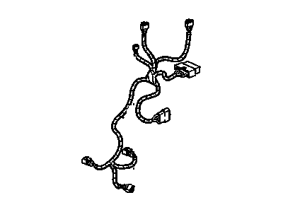 15302861 GM Harness Assembly, Pass Seat Lumbar Heat Illustration 1 of 1