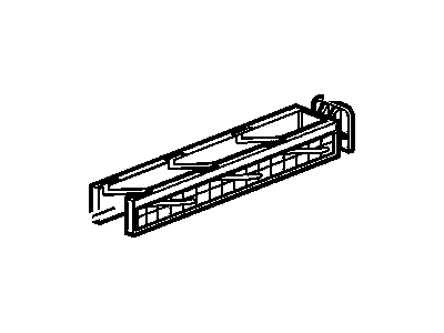 GM 88986346 Retainer,Body & Instrument Panel Wiring Harness Junction Block Cover(Slide Lock)