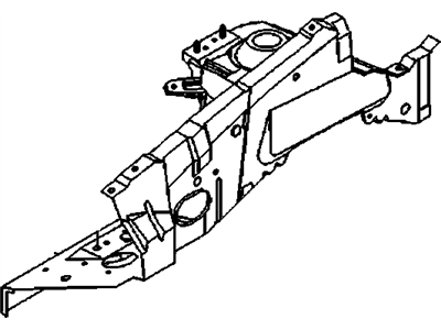 GM 96443474 Panel,Front Wheelhouse