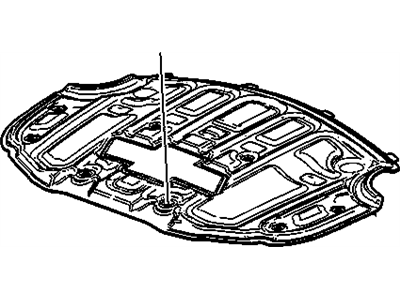 GM 23152819 Insulator, Hood