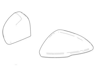 Chevrolet Cruze Mirror Cover - 84257080