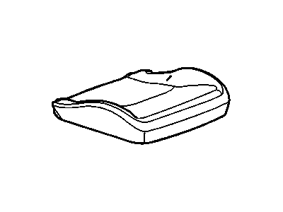 19122611 GM Passenger Seat Cushion Cover Assembly *Neutral Illustration 1 of 1