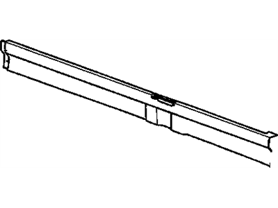 GM 15913762 Molding Assembly, Rear Window Lower Garnish *Light Ttnum
