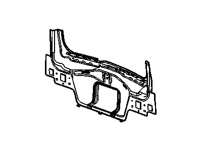 2005 Cadillac STS Floor Pan - 15872663