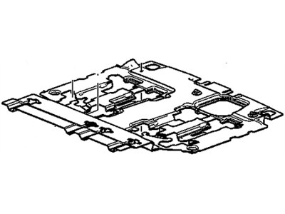 GM 22926903 Carpet Assembly, Floor Panel *Titanium