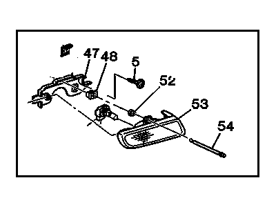 Oldsmobile Silhouette Fog Light - 10271051