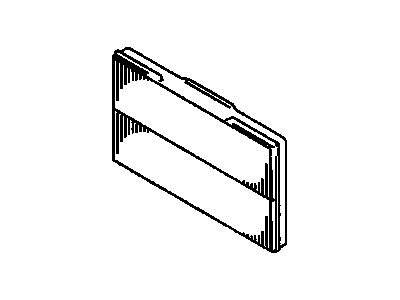 2000 Chevrolet Tracker Cabin Air Filter - 91175923