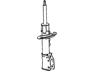 GM 22807223 Strut Assembly, Front Suspension (W/ Spring)