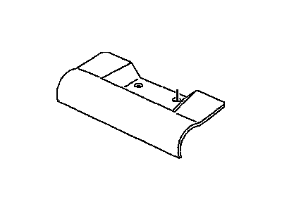 Saturn L300 Radius Heat Shield - 90575599