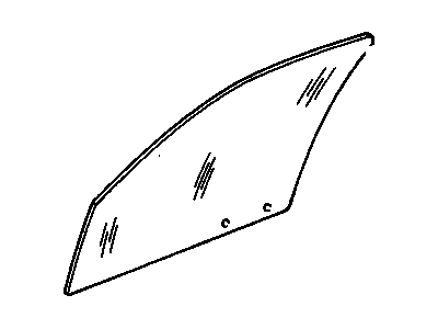 GM 22580557 Window Assembly, Front Side Door