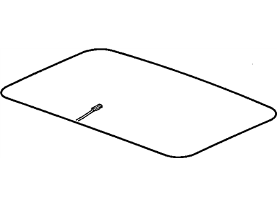 GM 89044575 Window,Sun Roof