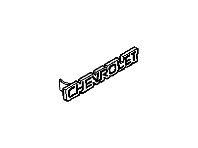 1998 Chevrolet S10 Emblem - 15970087