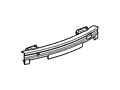 GM 20850891 Bar Assembly, Rear Bumper Imp