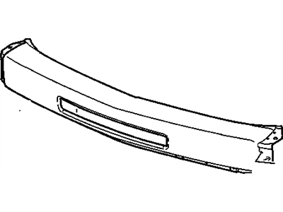 GM 15941837 Bar, Front Bumper Imp *Ecoated *Less Finish