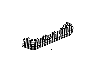 GM 15574115 Strip,Rear Bumper Rubber