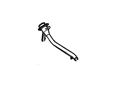 GM 20838934 Pipe Assembly, Fuel Tank Filler (W/ Filler Hose)