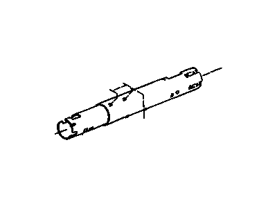 1986 Chevrolet C30 Steering Column - 7831661