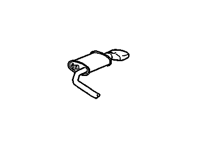 Pontiac Sunfire Muffler - 22652358