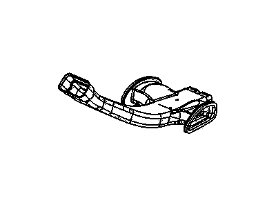 GM 20784409 Duct Assembly, Floor Rear Air Outlet