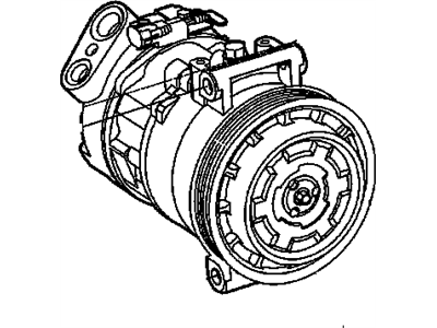 Pontiac G8 A/C Compressor - 92265300