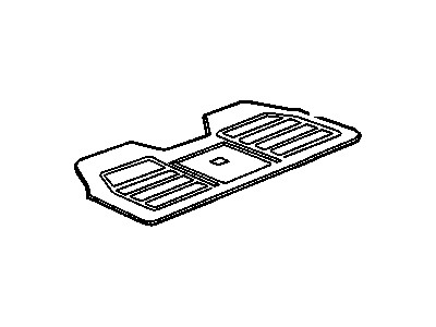 12370353 GM Mat Pkg,Rear Vinyl Illustration 1 of 1