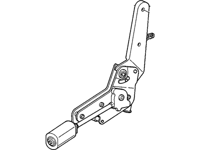 GM 20563555 LATCH, Front Seat Back Lock