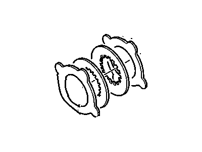 GM 22950867 Disc Set, Locking Differential Clutch