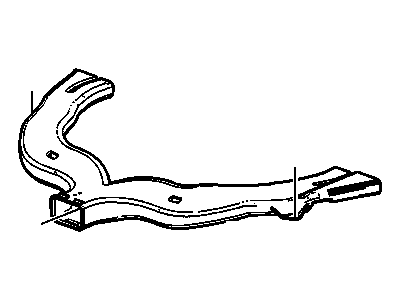 GM 22797285 Duct Assembly, Floor Rear Air Outlet Rear