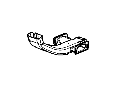 GM 20825513 Duct Assembly, Floor Rear Air Outlet