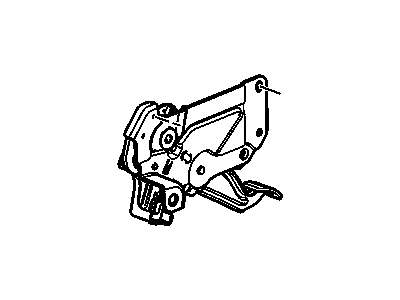 GM 15803471 Lever Assembly, Parking Brake