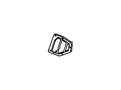 GM 10273011 COVER, Rear Compartment Lift Window / Lift Gate / End Gate