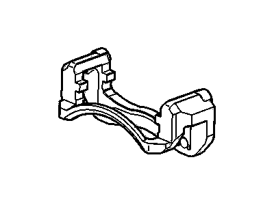 2015 Chevrolet Captiva Sport Brake Caliper Bracket - 19207732