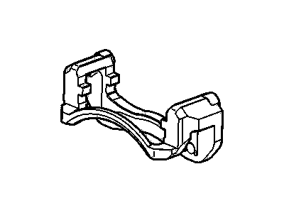 2008 Chevrolet Equinox Brake Caliper Bracket - 19207732