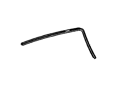 GM 10210306 Weatherstrip Assembly, Roof Side Rail Auxiliary