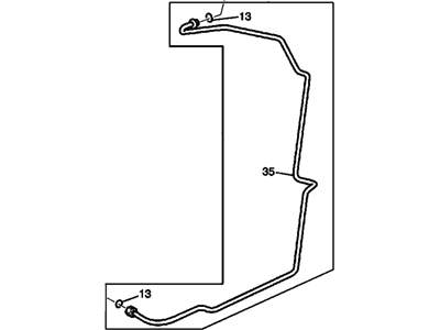 2006 Pontiac GTO A/C Hose - 92188889