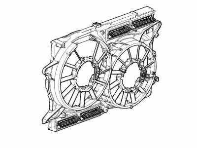 2017 Buick LaCrosse Fan Shroud - 84377851