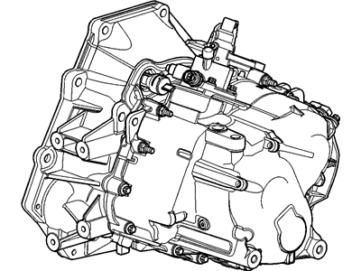 GM 55561229 Transaxle Assembly, Man (3.55 Ratio)