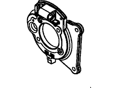 GM 12454982 Plate,Rear Brake Backing (LH)