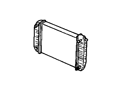 1999 Chevrolet K2500 Radiator - 89018623