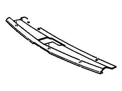 GM 25613132 Filler, Radiator Grille Opening