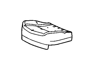 2007 Cadillac CTS Seat Cushion Pad - 88995422