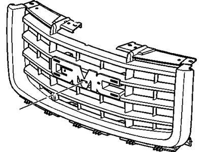 GM 22879335 Grille,Front