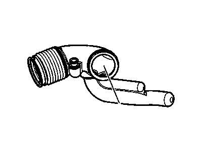 2008 Pontiac Torrent Air Intake Coupling - 21999847