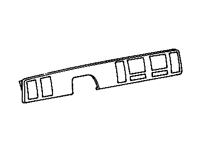 1992 Buick Regal Dash Panel Vent Portion Covers - 12504547