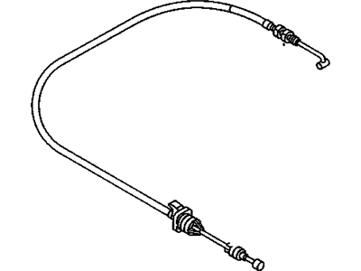 1990 Chevrolet Prizm Throttle Cable - 94848371